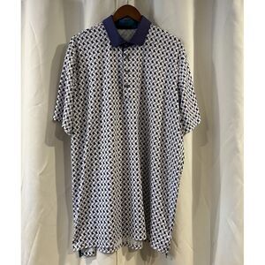 Greyson‎ Wolf Whisperer Polo Arctic Size 2XL Embroidered
